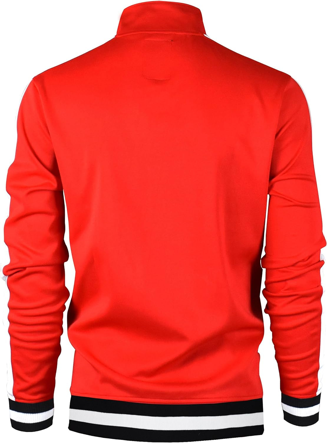 Men's Urban Hip Hop Premium Track Jacket - Slim Fit with Side Taping Sportswear