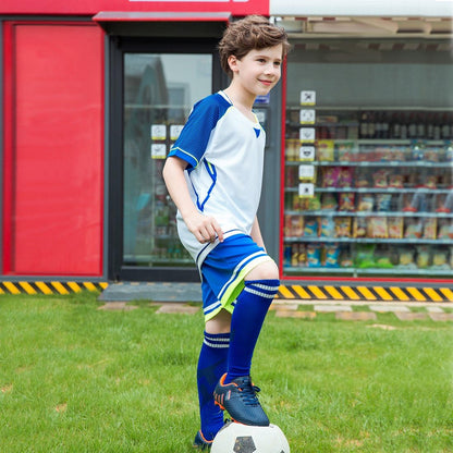 Children's Outdoor Soccer Cleats for Firm Ground - Comfortable Athletic Footwear (Toddler/Little Kid/Big Kid)