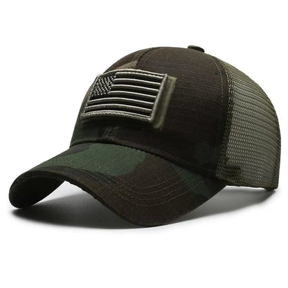 Women's and Men's Breathable Mesh Baseball Cap with Embroidered Personality Stickers - Spring and Summer Outdoor Sunscreen Hat