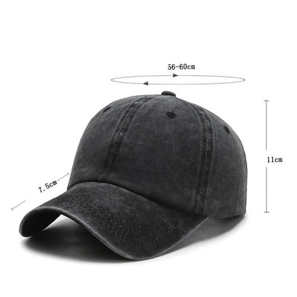 Men's and Women's Fashion Solid Baseball Caps - Snapback Casual Hip Hop Style Dad Hats