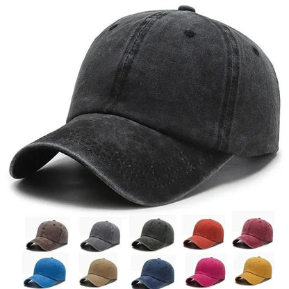 Men's and Women's Fashion Solid Baseball Caps - Snapback Casual Hip Hop Style Dad Hats