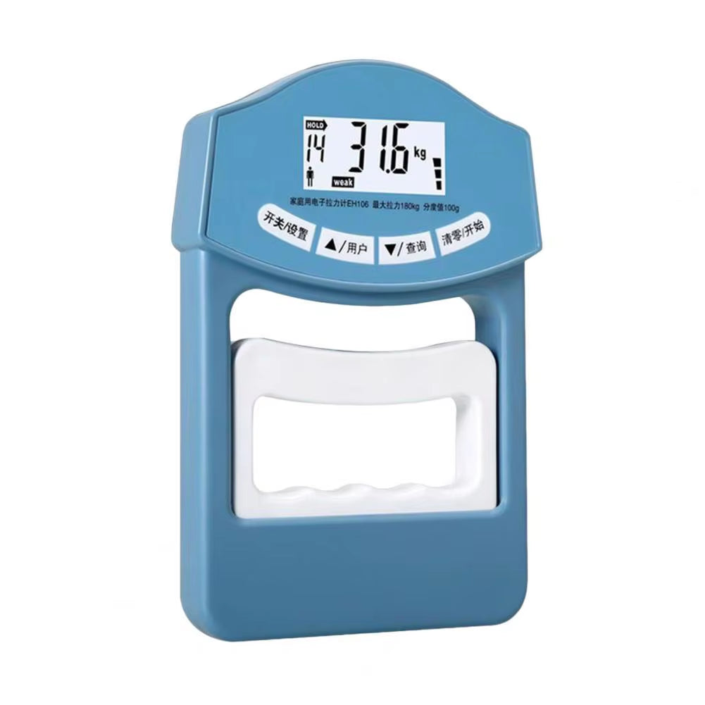 Digital Grip Strength Tester with LED Display for Hand Strength Evaluation