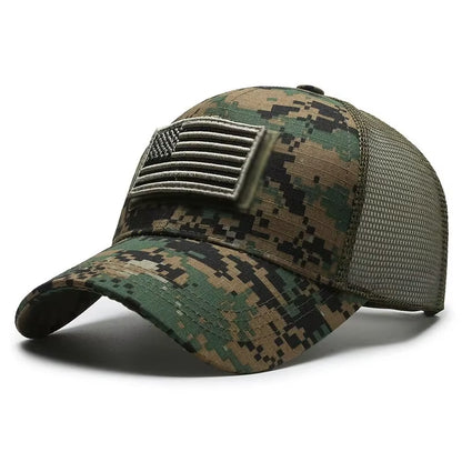 Women's and Men's Breathable Mesh Baseball Cap with Embroidered Personality Stickers - Spring and Summer Outdoor Sunscreen Hat