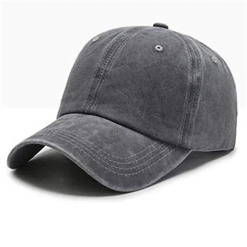 Men's and Women's Fashion Solid Baseball Caps - Snapback Casual Hip Hop Style Dad Hats